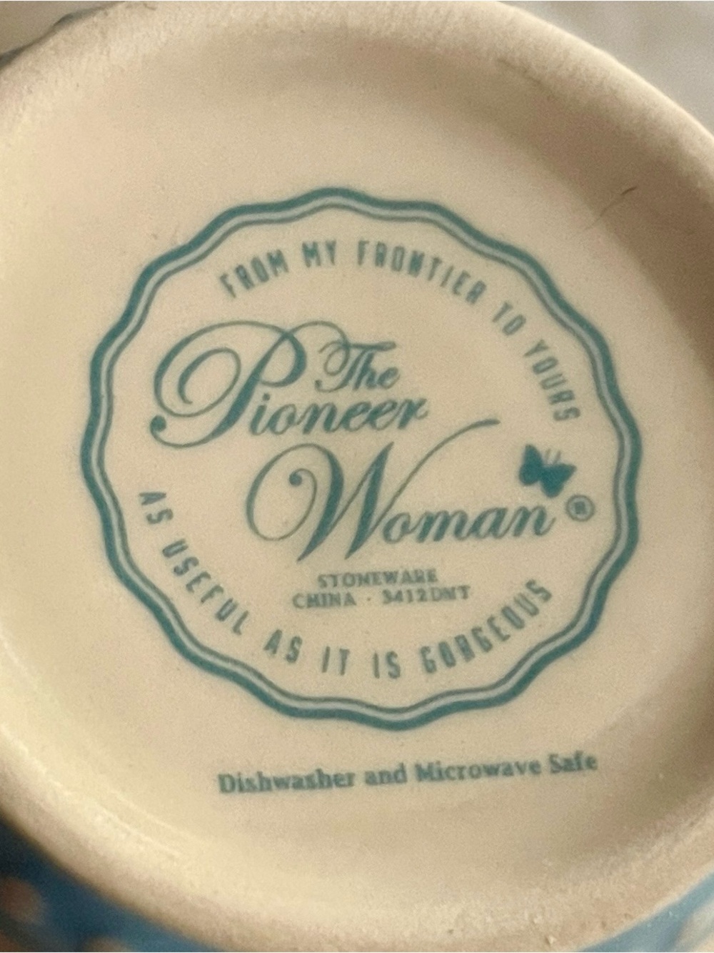 Pioneer Woman Sweet Rose Mugs (3) - Picture 6 of 6